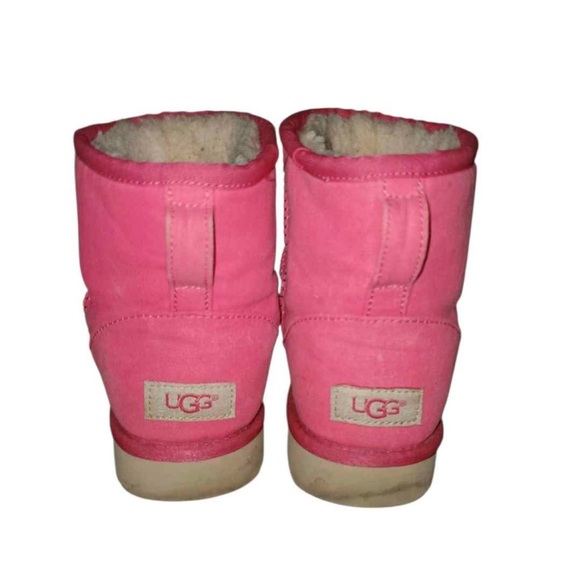 UGG Pink Ankle Boots - Picture 3 of 4